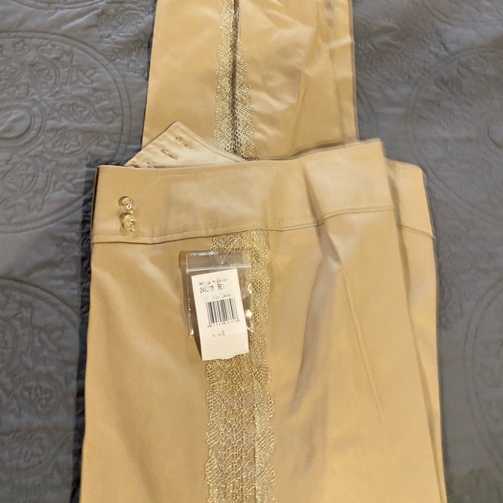 NWT tan Ivy Jane pants